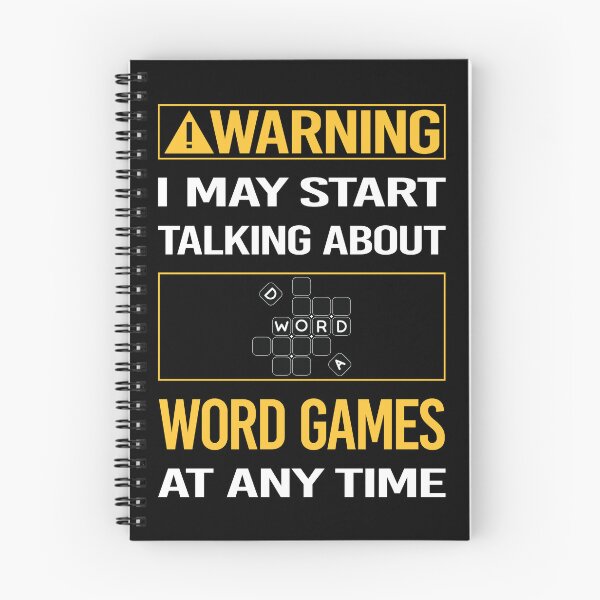Item preview, Funny Warning Word Games designed and sold by FulviaContreras.