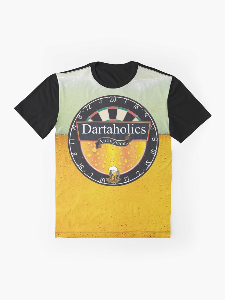 Alternate view of Dartaholics Anonymous Graphic T-Shirt