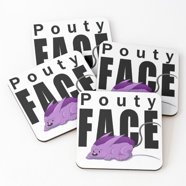 Item preview, Pouty Face (purple) designed and sold by Rageman0329.