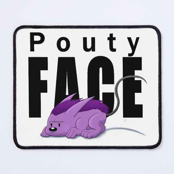 Item preview, Pouty Face (purple) designed and sold by Rageman0329.