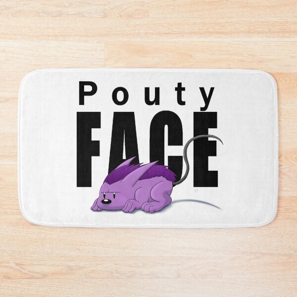 Item preview, Pouty Face (purple) designed and sold by Rageman0329.