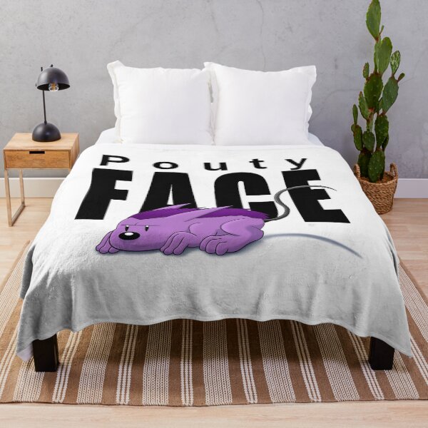 Item preview, Pouty Face (purple) designed and sold by Rageman0329.