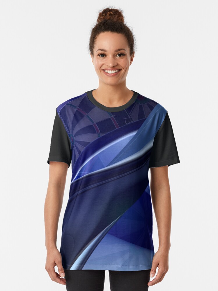Alternate view of Darts Abyss Graphic T-Shirt