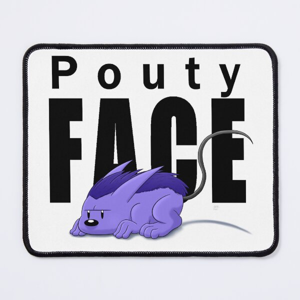 Item preview, Pouty Face (blue) designed and sold by Rageman0329.