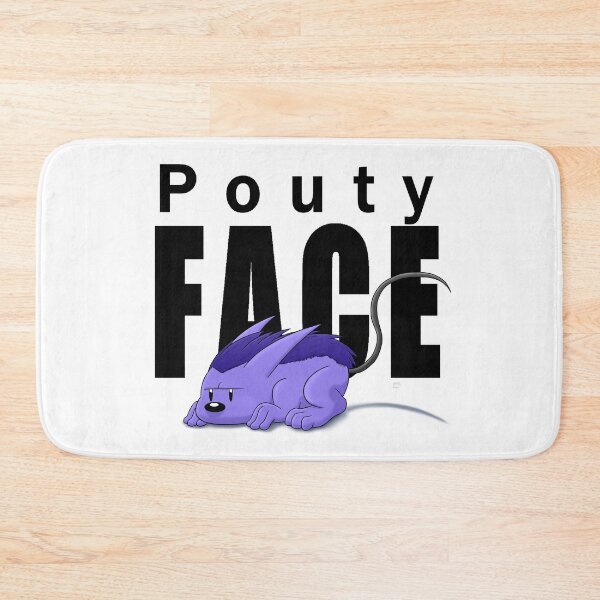 Item preview, Pouty Face (blue) designed and sold by Rageman0329.