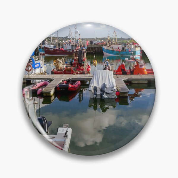 Item preview, Boats moored in Padstow Harbour, Cornwall designed and sold by VnGphoto.