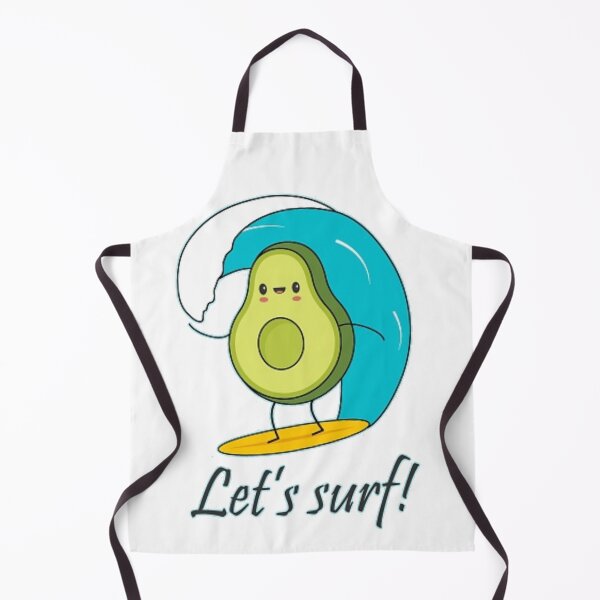 Item preview, Let's Surf - Surfin' Avocado designed and sold by Teepocalypse.