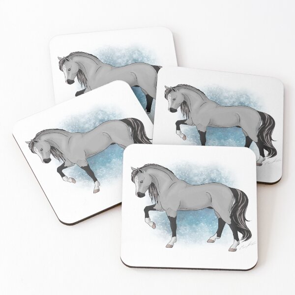 Item preview, Blue roan horse (product preview) designed and sold by PawWebDesign.