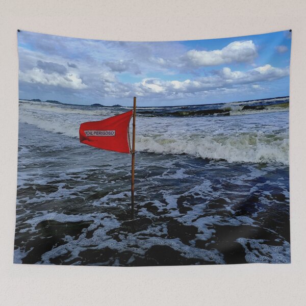 Item preview, Rough Waters at the Beach III | Waves | Sea | Blue | Summer designed and sold by iwaya-bazaar.