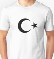 Crescent and Star Unisex T-Shirt