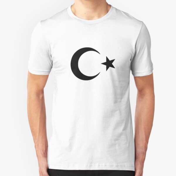 Crescent and Star Slim Fit T-Shirt