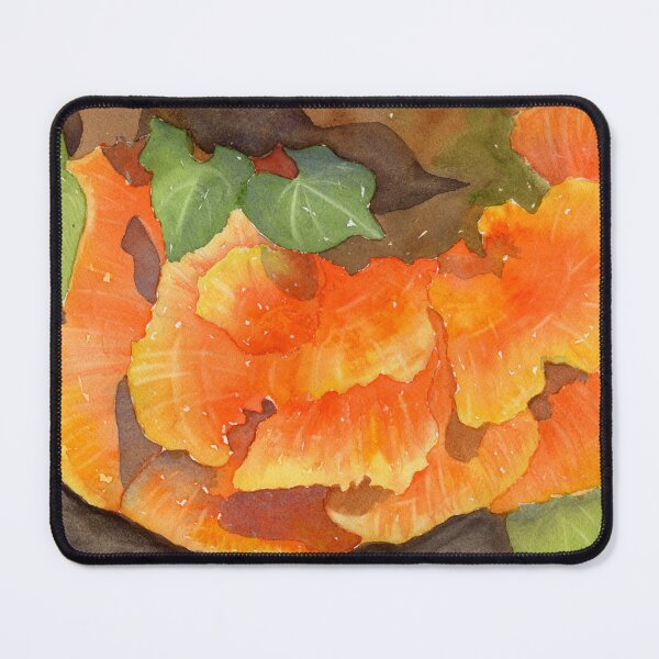 Item preview, Orange Delight! Fungi designed and sold by Diane Hall Watercolors.