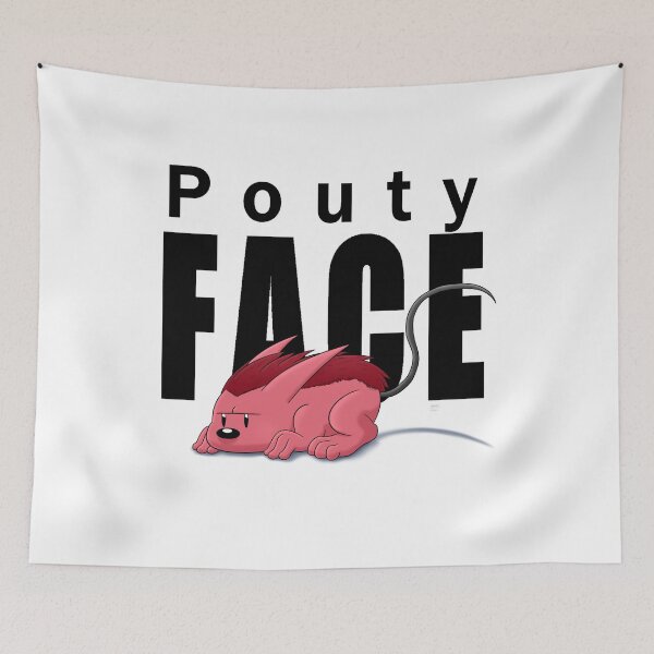 Item preview, Pouty Face (red) designed and sold by Rageman0329.