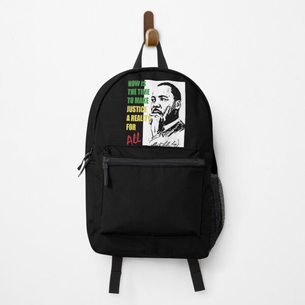 Item preview, Martin Luther King Jr. - MLK Quote - Now Is The Time To Make Justice A Reality For All - Black History Month T-Shirt designed and sold by TeesForTheWorld.