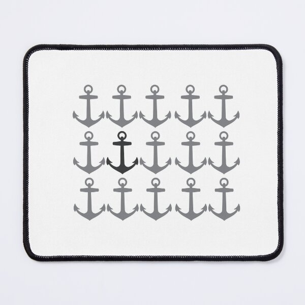 Item preview, Lots of Anchors with one black designed and sold by patsyrosedesign.