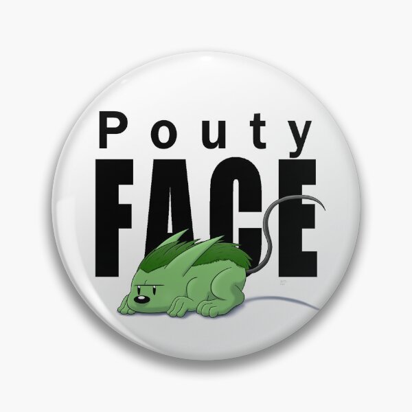 Item preview, Pouty Face (green) designed and sold by Rageman0329.