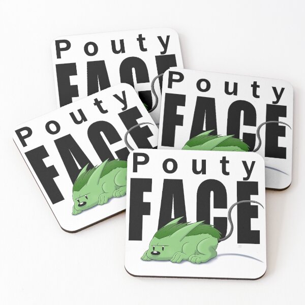 Item preview, Pouty Face (green) designed and sold by Rageman0329.