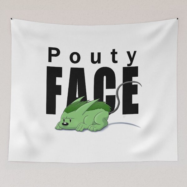 Item preview, Pouty Face (green) designed and sold by Rageman0329.