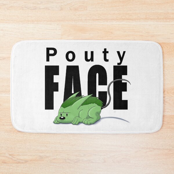 Item preview, Pouty Face (green) designed and sold by Rageman0329.