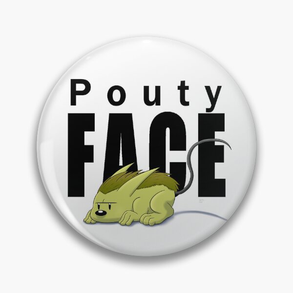 Item preview, Pouty Face (yellow) designed and sold by Rageman0329.