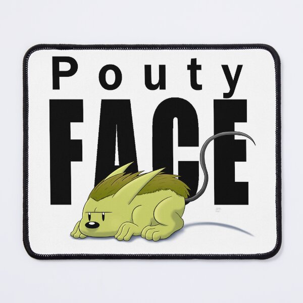 Item preview, Pouty Face (yellow) designed and sold by Rageman0329.