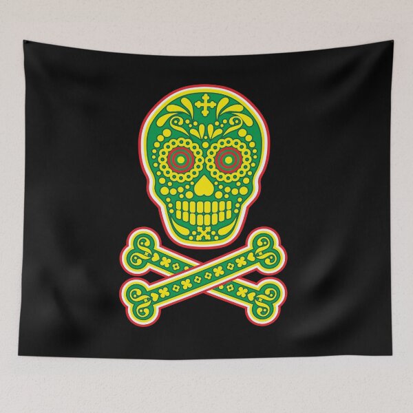 Item preview, Holy Death, Day of the Dead, mexican sugar skull         designed and sold by amid999.