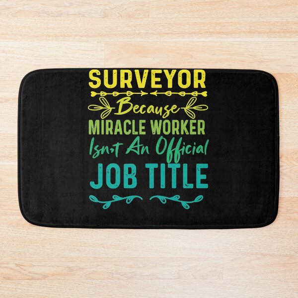 Item preview, Surveyor Because Miracle Worker Isnt An Official Job Title Classic T-Shirt designed and sold by cheating0nyo.