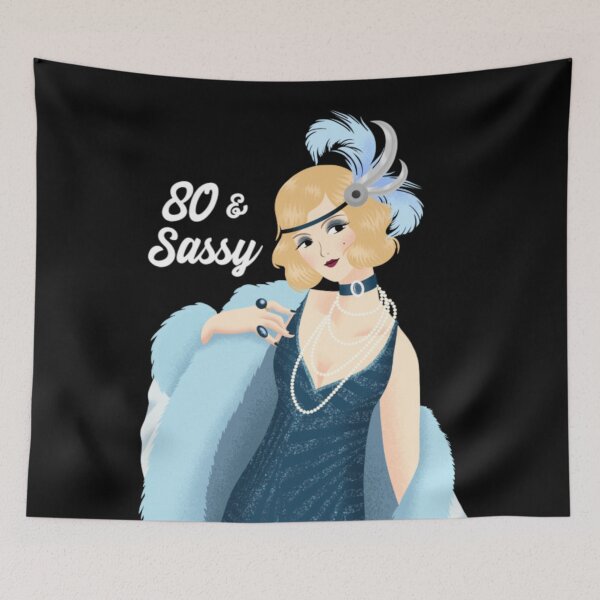 Item preview, 80 & Sassy designed and sold by Monique Prince.