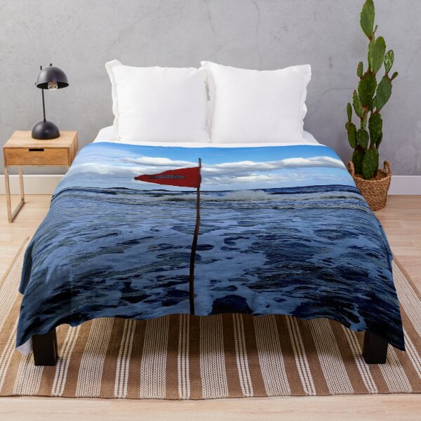 Item preview, Rough Waters at the Beach V | Waves | Sea | Blue | Summer designed and sold by iwaya-bazaar.