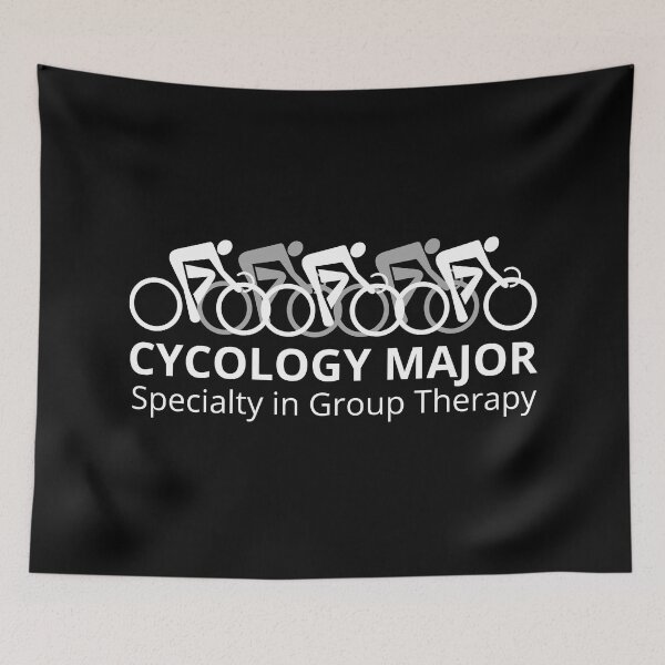 Item preview, Cycology Major. Specialise in Group Therapy. Bike riding, cycling as therapy. designed and sold by JellyBeenzz.
