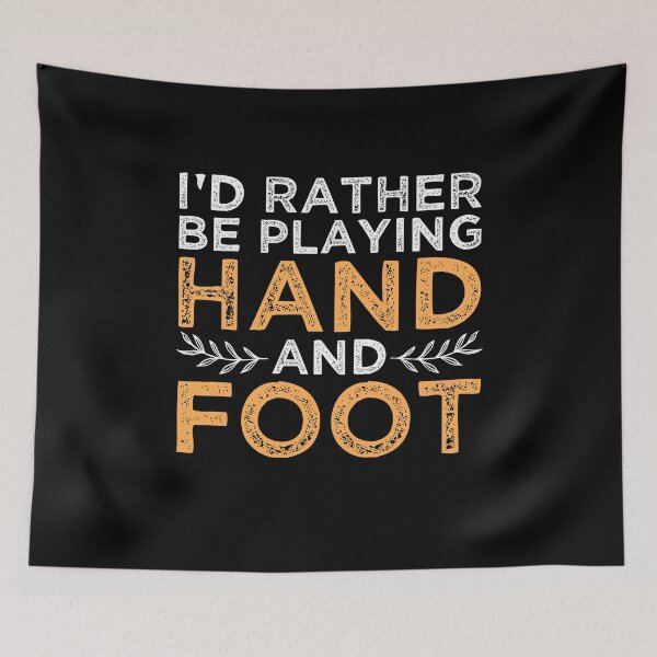 Item preview, I'd Rather Be Playing Hand and Foot designed and sold by AristoDesigner.