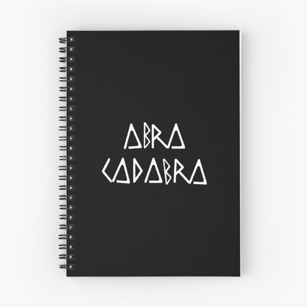 Aperçu de l'œuvre Abra Cadabra Formule magique ancienne Protection contre le mal créée et vendue par tamparoo.