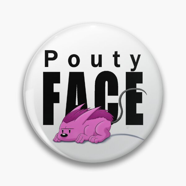 Item preview, Pouty Face (pink) designed and sold by Rageman0329.