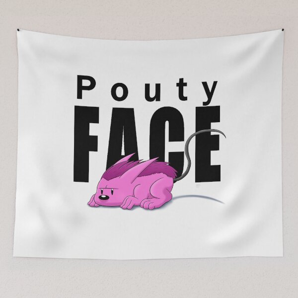 Item preview, Pouty Face (pink) designed and sold by Rageman0329.