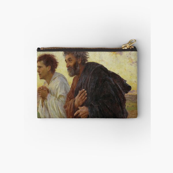 Item preview, Eugene Burnand's The Disciples Peter and John Running to the Sepulchre on the Morning of the Resurrection designed and sold by mosfunky.