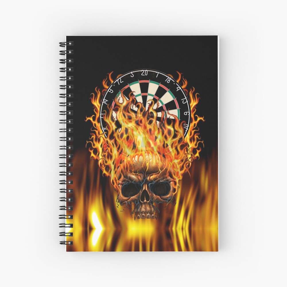 Item preview, Spiral Notebook designed and sold by mydartshirts.