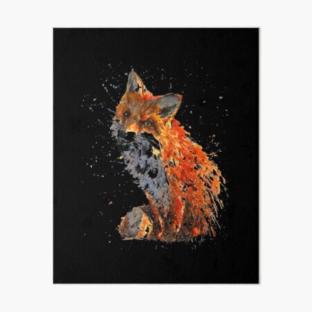 Sleepy Fox, Fox Lover, I love Foxes, Fox gift, Fox Nap Art Board Print for  Sale by Quotes And More