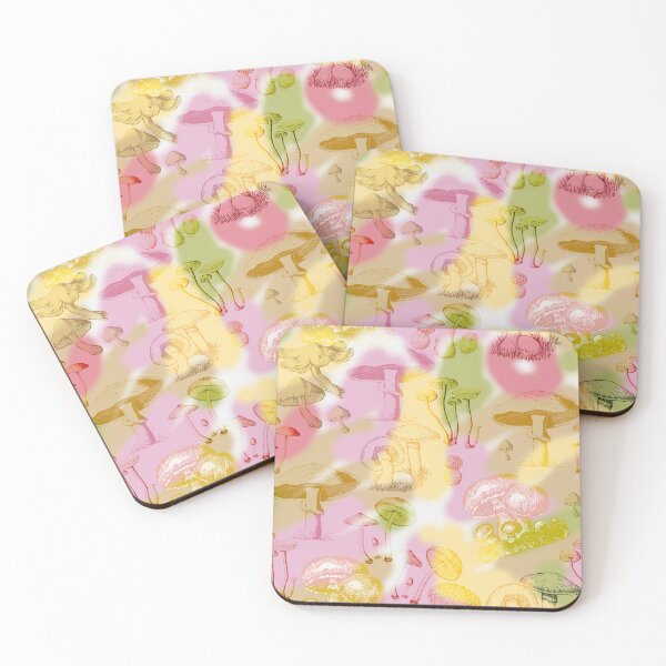 Item preview, Psychedelic Mushrooms Colorful Pattern  designed and sold by CanisArtStudio.