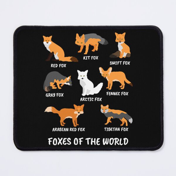 Item preview, Foxes of the World Fox Lover designed and sold by franktimothy.