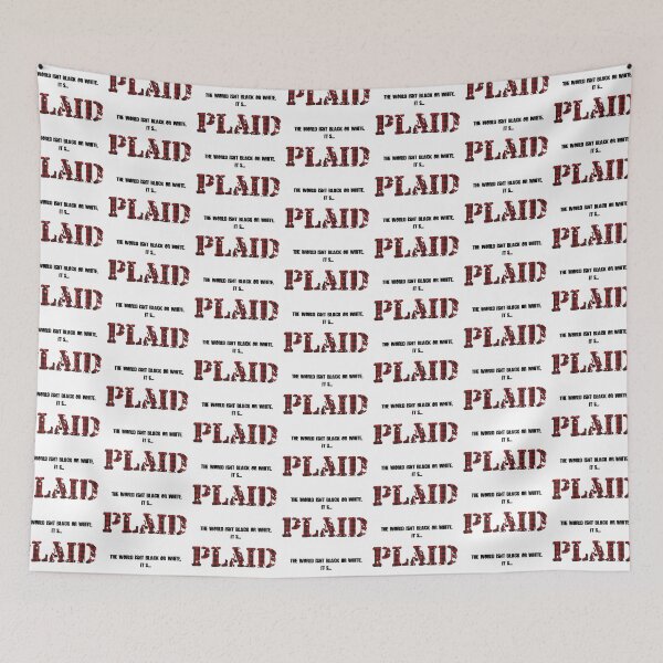Item preview, The World Is Plaid designed and sold by J573n.