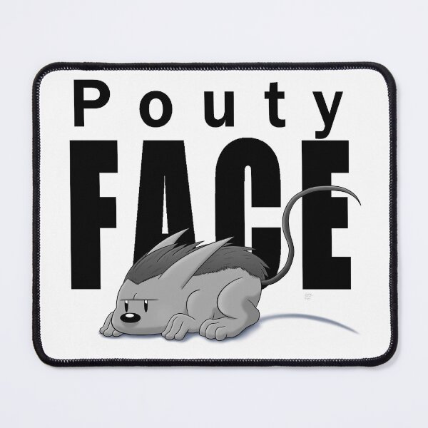 Item preview, Pouty Face (gray) designed and sold by Rageman0329.
