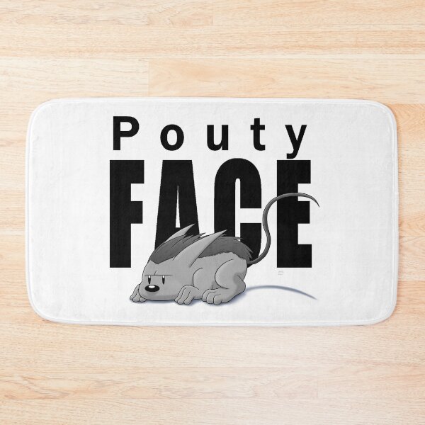 Item preview, Pouty Face (gray) designed and sold by Rageman0329.