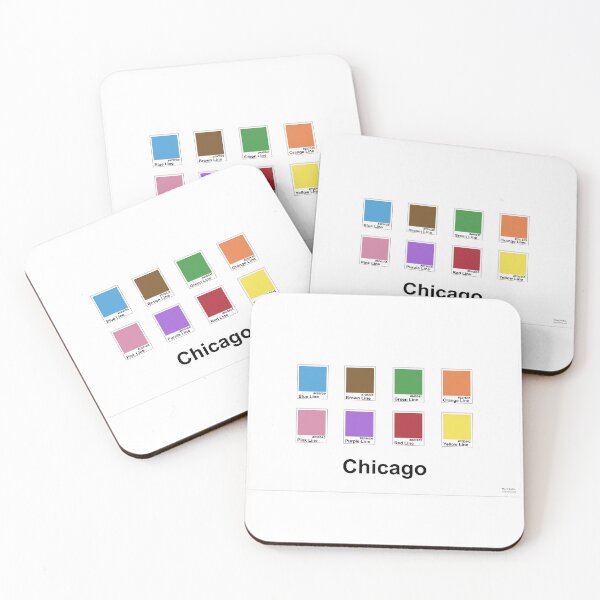 Item preview, Chicago Metro Colors designed and sold by MartiRubio.