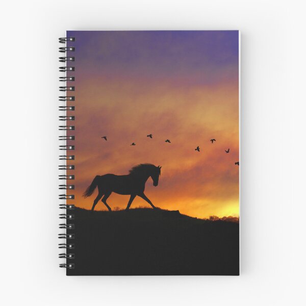 Item preview, Trotting Horse in the Sunset designed and sold by Stephanie Laird.