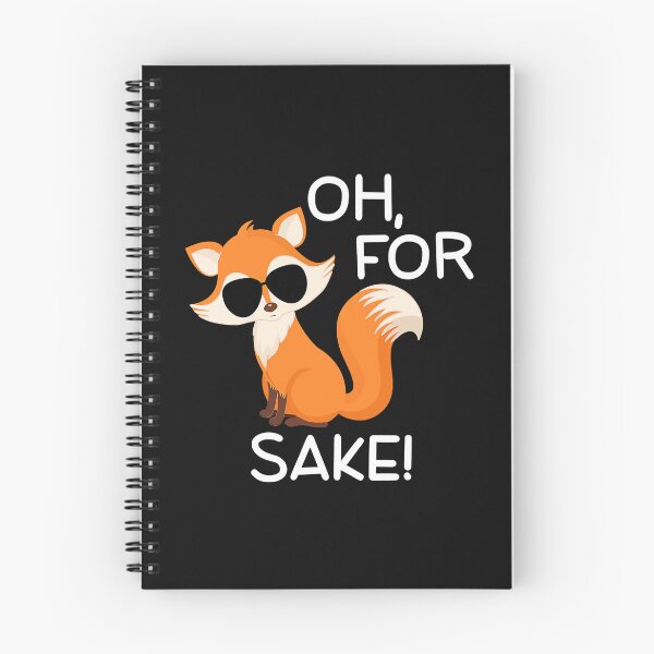 Item preview, Fox Sake Sarcastic Pun Joke designed and sold by franktimothy.