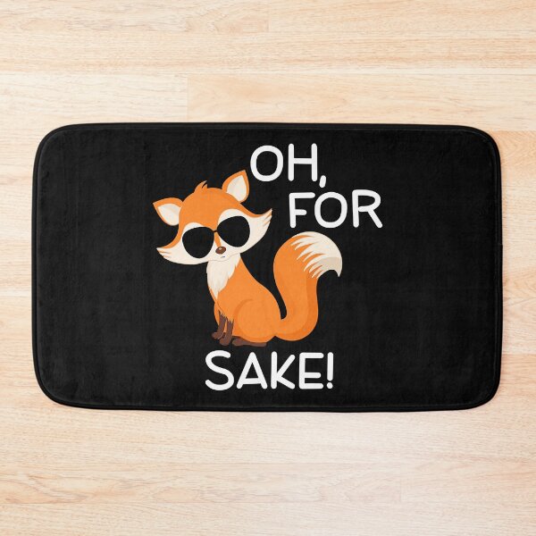 Item preview, Fox Sake Sarcastic Pun Joke designed and sold by franktimothy.