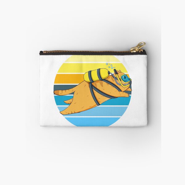Item preview, Retro vintage Scuba Diving cat - Scuba Diving Cats - for kids -  Children cats & scuba diving lovers  designed and sold by Live  Today.