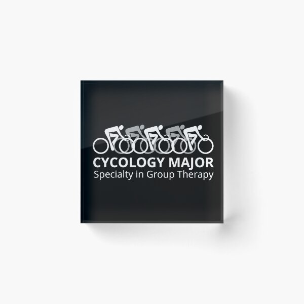 Item preview, Cycology Major. Specialise in Group Therapy. Bike riding, cycling as therapy. designed and sold by JellyBeenzz.