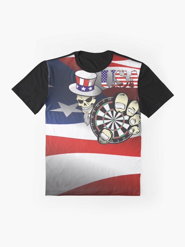 Alternate view of USA Darts Graphic T-Shirt