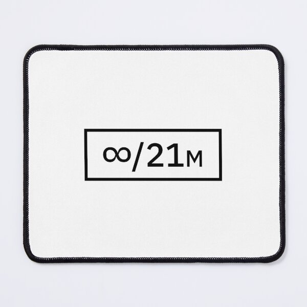 Item preview, Infinity ∞ / 21 Million / Bitcoin (Black) designed and sold by NautilusMare.
